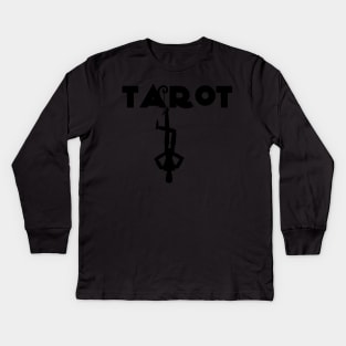 Tarot hanged man symbol, occult, magic Kids Long Sleeve T-Shirt